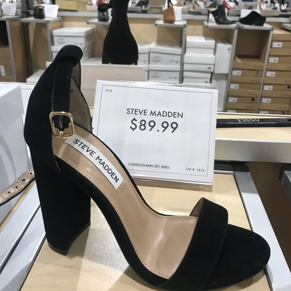 Steve Madden black Carrson Pumps size 9.5